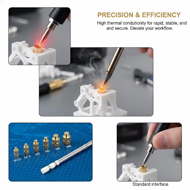 3D Printing Titanium - Kit de pointes à sertir pour