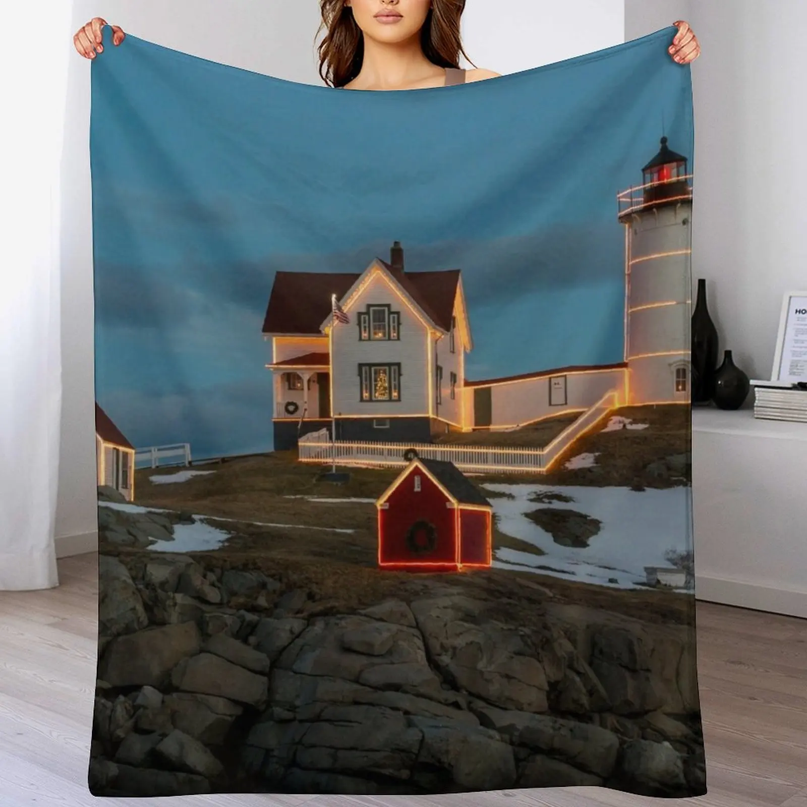3D Printing York - Nubble Lighthouse, York, Maine Couverture en