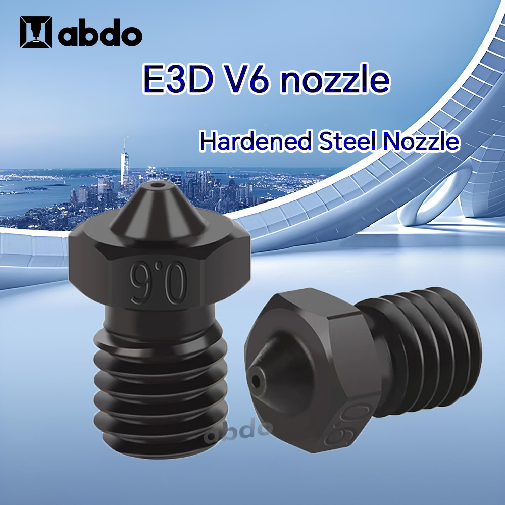 3D Printing Titanium - Buse E3D 0.2/0.4/0.6/0.8mm en acier trempé