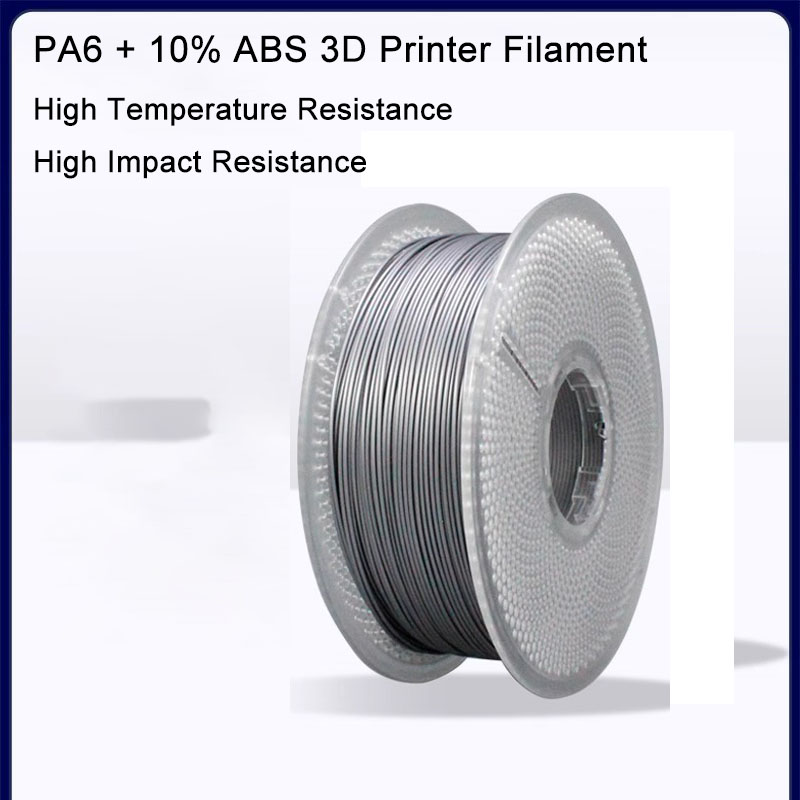 3D Printing High Temperature Materials - Filament d'imprimante 3D PA6+10% ABS, nylon