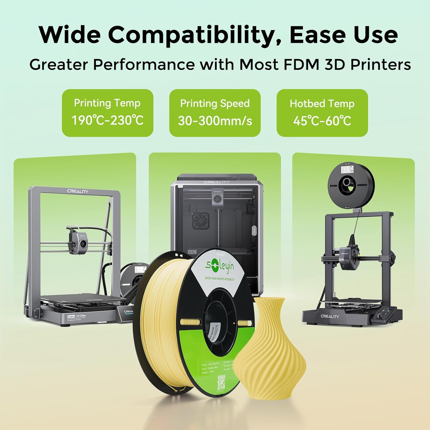 3D Printing Result - Filament d'imprimante 3D Creality Premium PLA