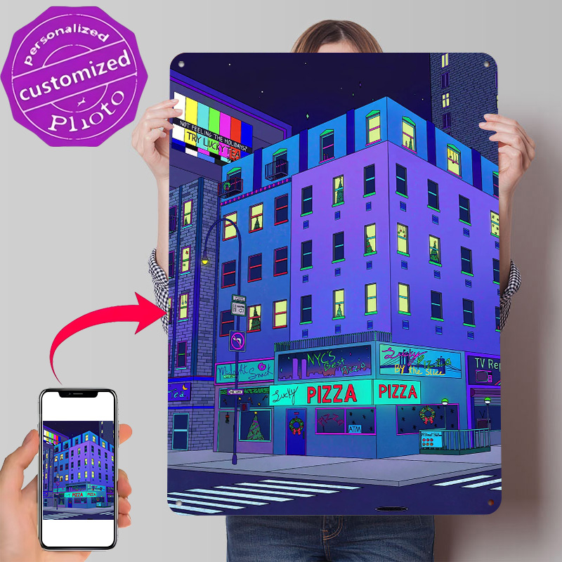 3D Printing York - Affiche imprimée en 3D avec texture