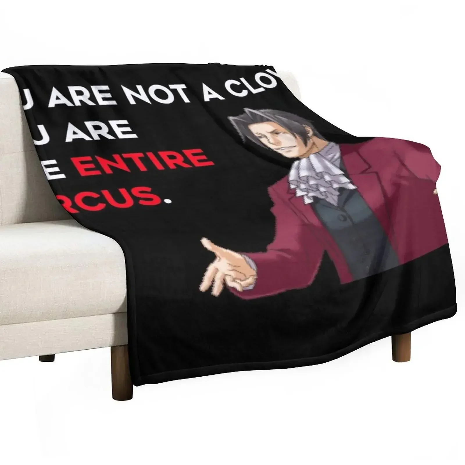 3D Printing Quote - Couverture décorative de luxe Miles Edgeworth