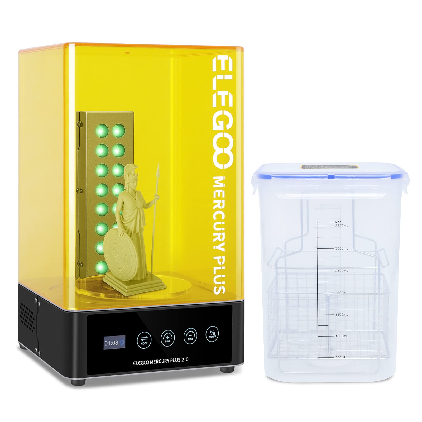 3D Printing Machine - ELEGOO Plus 2.0 Station de lavage