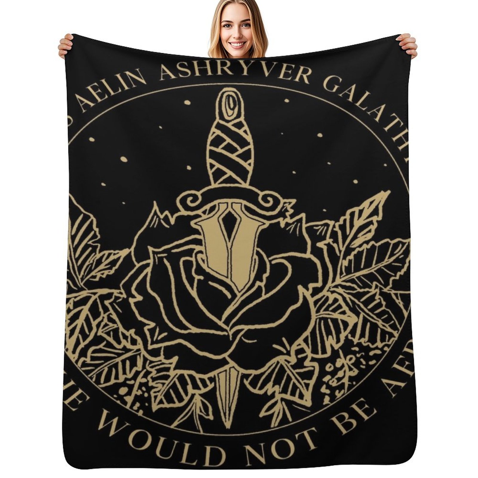 3D Printing Quote - Aelin Galathynius - Couverture décorative géante