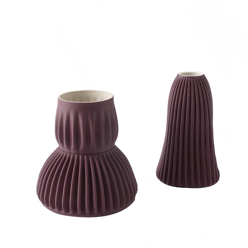 3D Printing Warehouse - Vase décoratif de style américain simple,