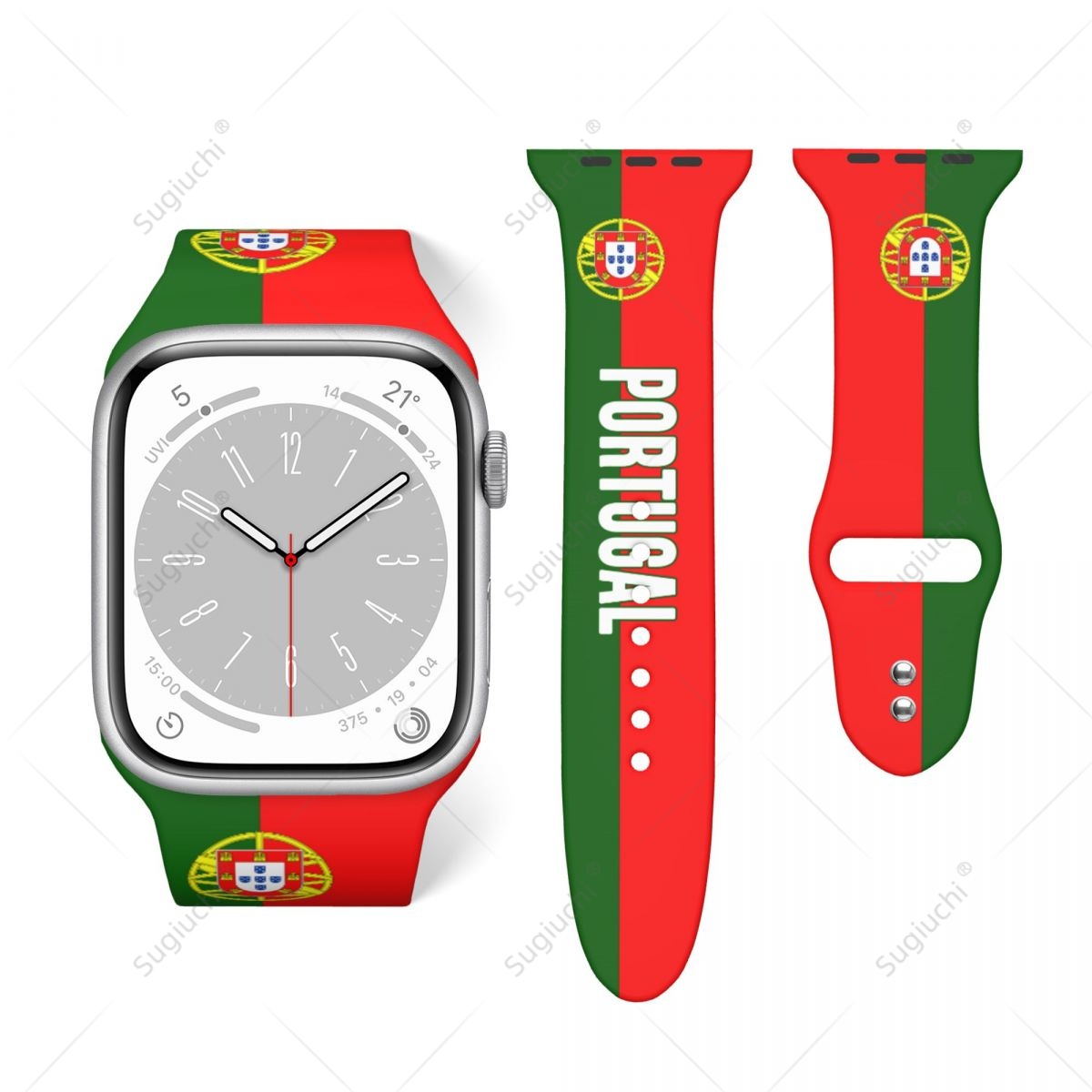 3D Printing Watch - Bracelet de Sport unisexe drapeau du