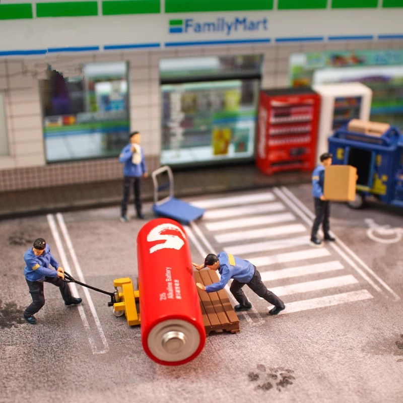 3D Printing Warehouse - 1/64 échelle 3D impression Miniature vue