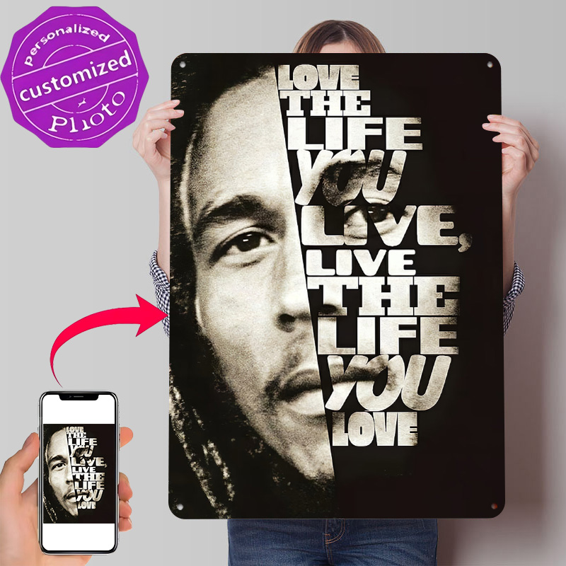 3D Printing Quote - Affiche avec citation de Bob Marley,