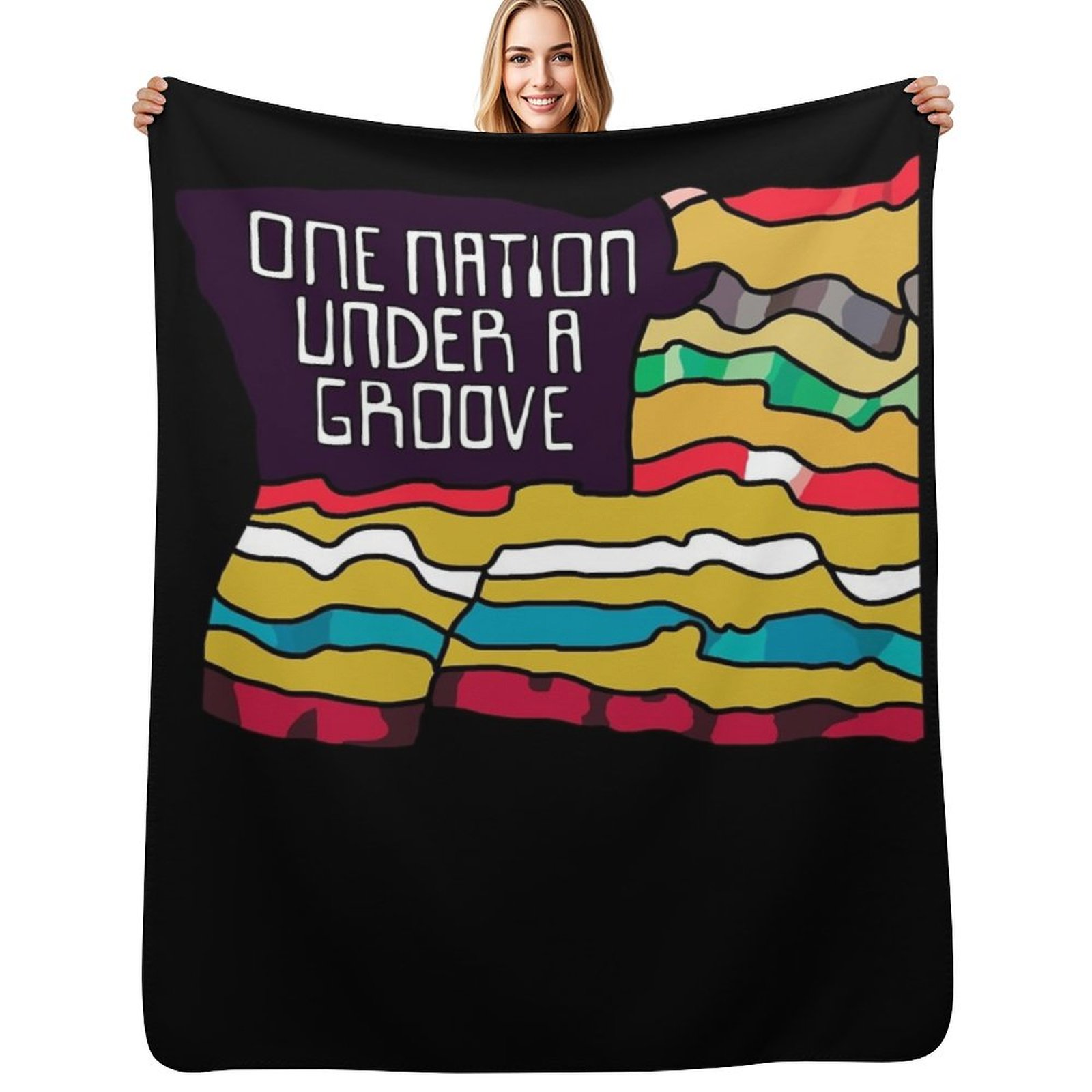 3D Printing Quote - Couverture décorative One Nation Under A