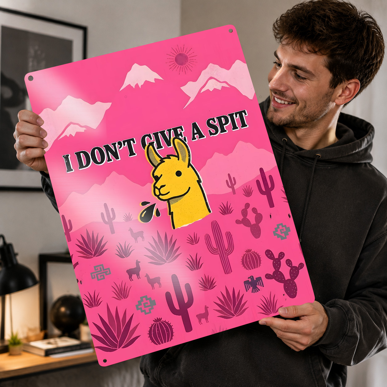 3D Printing Quote - Affiche imprimée en texture 3D avec