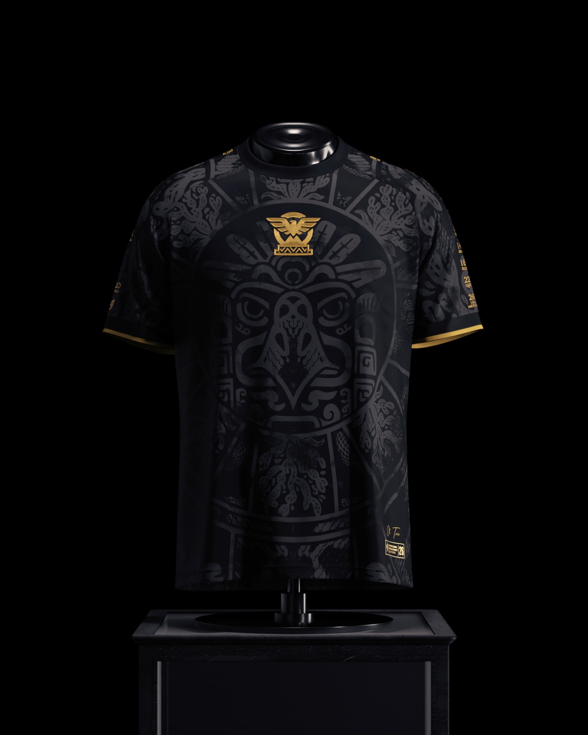 3D Printing Solo - Maillot Concept Créatif Mexique pour Événements