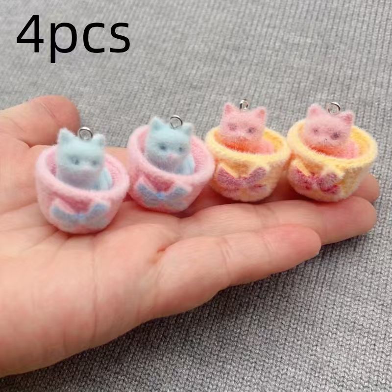 Pendentif chat en résine peluc - 3D Printing Earrings avis et prix