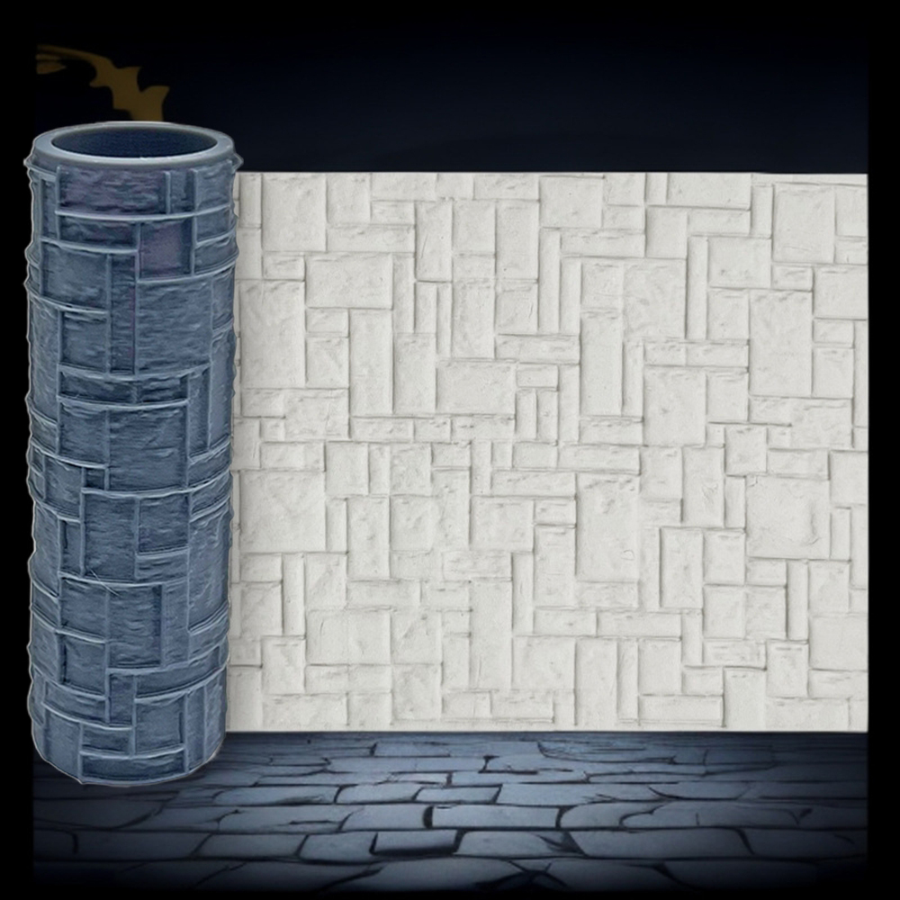 Rouleau de texture imprimé en  - 3D Printing Wall avis et prix