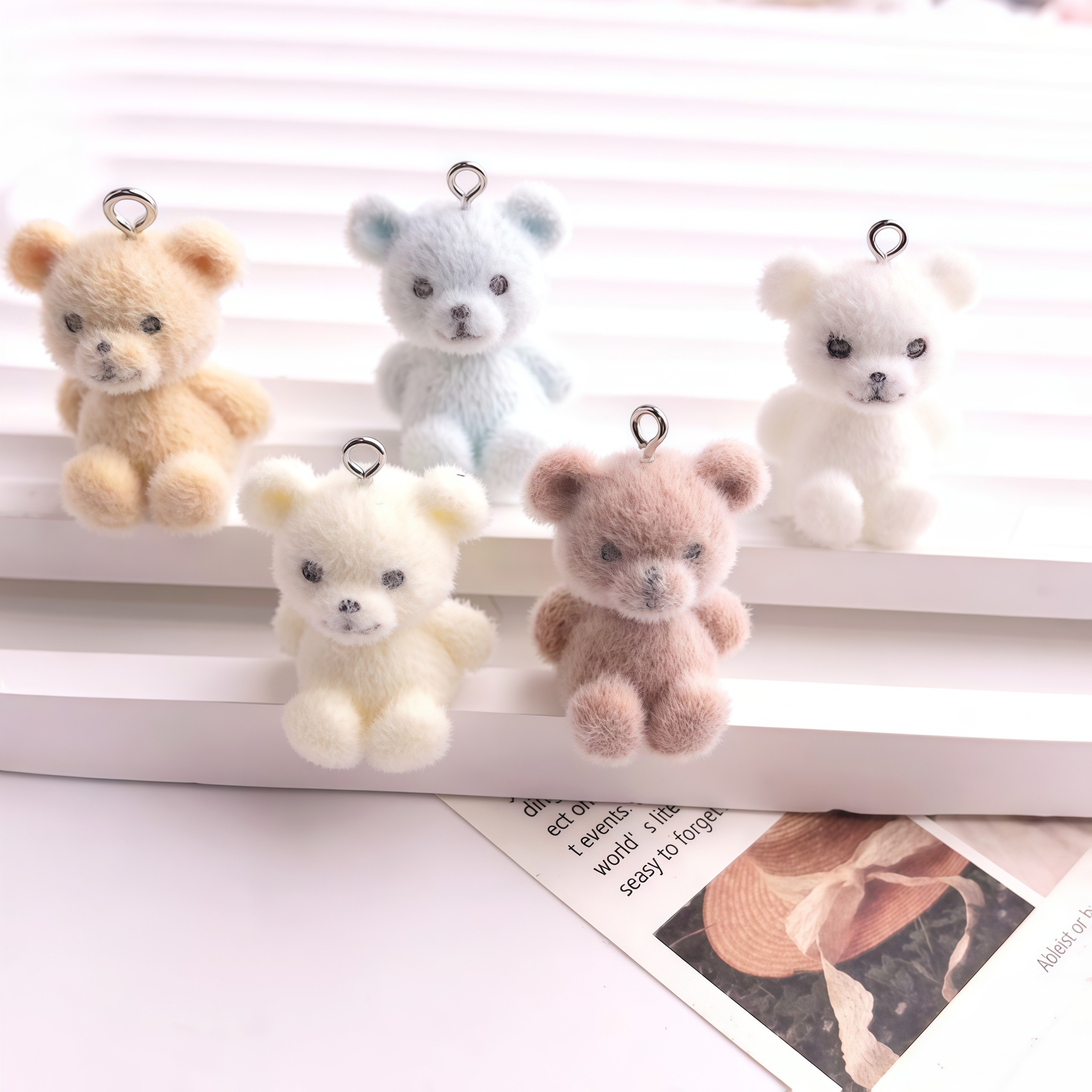 5 pièces de breloques en résin - 3D Printing Earrings avis et prix