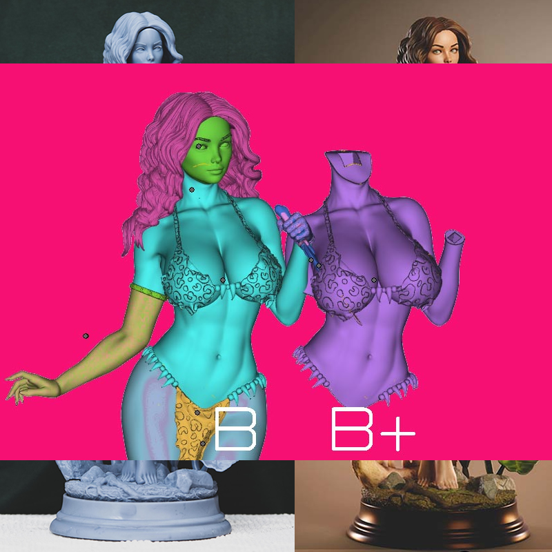 3 Styles personnage Origi 6083 - 3D Printing Abs avis et prix