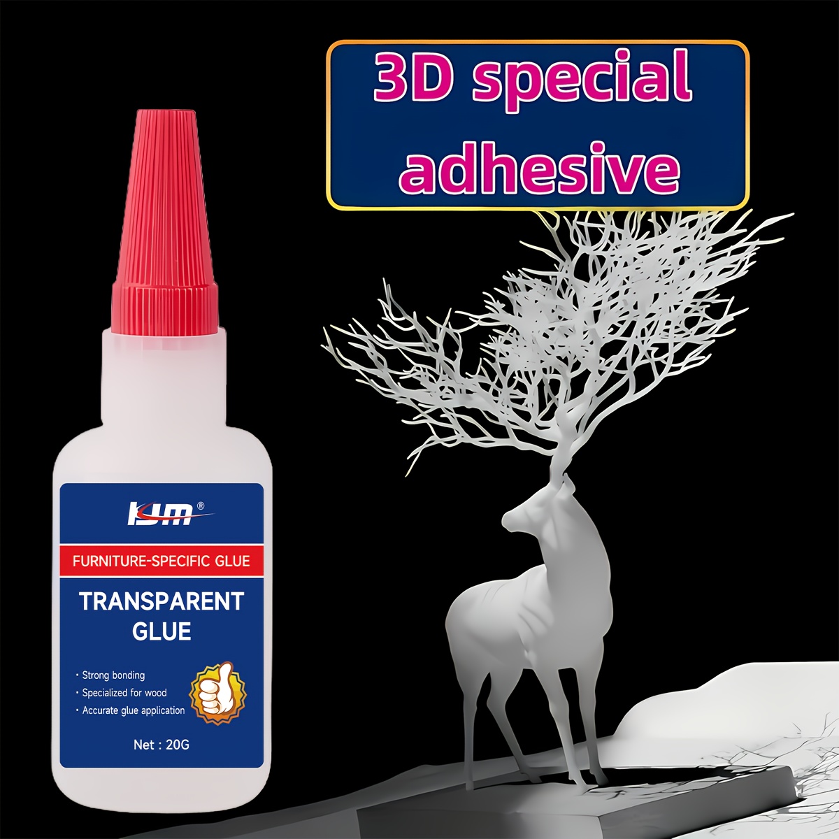 Adhésif spécial transparent à  - 3D Printing Glue Stick avis et prix