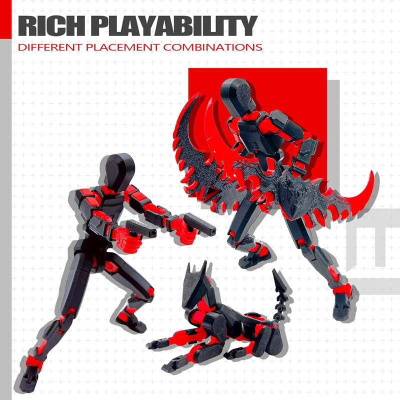 Ensemble de figurines d'action - 3D Printing Titanium avis et prix