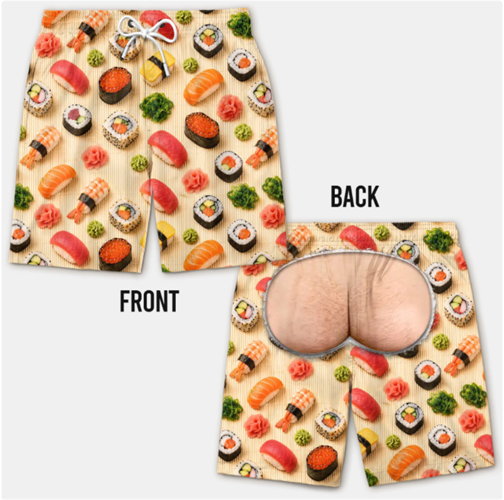 Short de bain amusant pour hom - 3D Printing In Food avis et prix