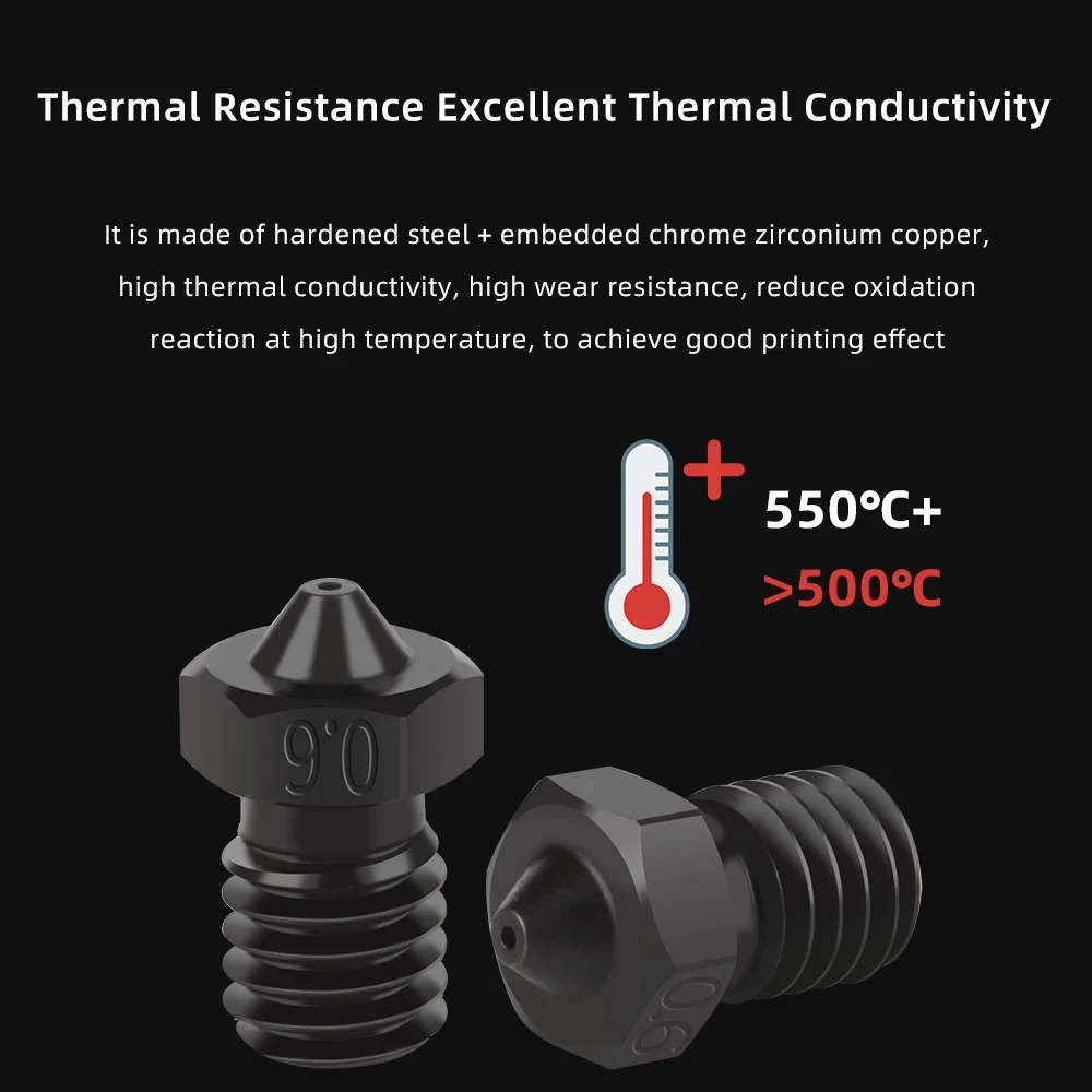 Buse E3D 0.2/0.4/0.6/0.8mm en  - 3D Printing Titanium avis et prix