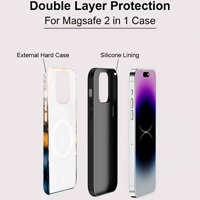 Coque de téléphone 2 en 1 avec - 3D Printing Quote avis et prix
