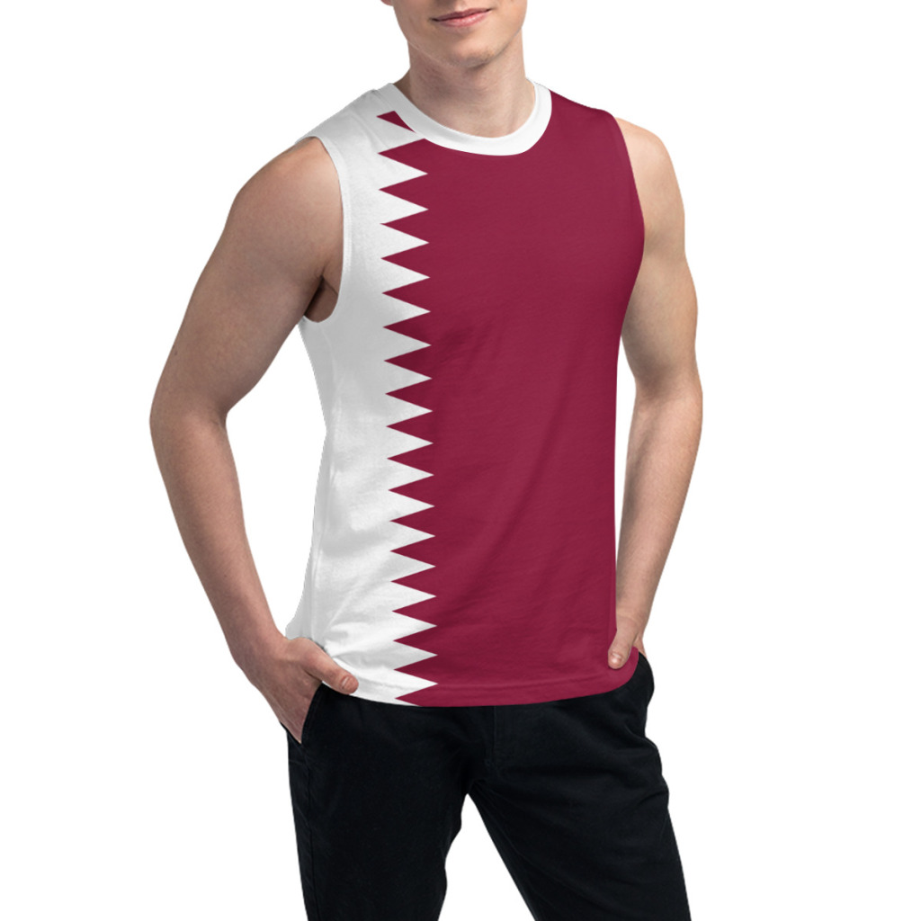 T-shirt sans manches drapeau d - 3D Printing Qatar avis et prix