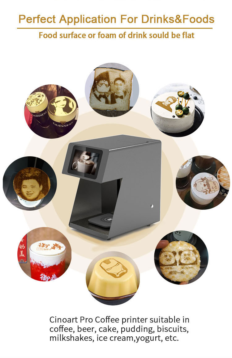 CINOART 3d Latte Art café impr - 3D Printing In Food avis et prix