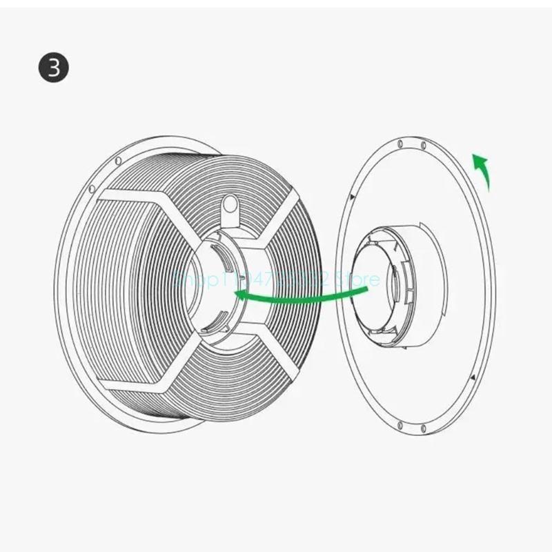 Support de Filament noir, bobi - 3D Printing High Temperature Materials avis et prix