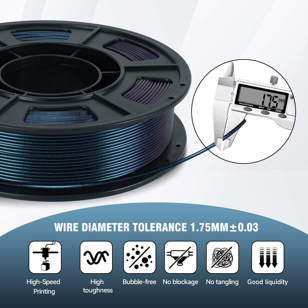 Filament KINGROON 300G PLA Tit - 3D Printing Titanium avis et prix
