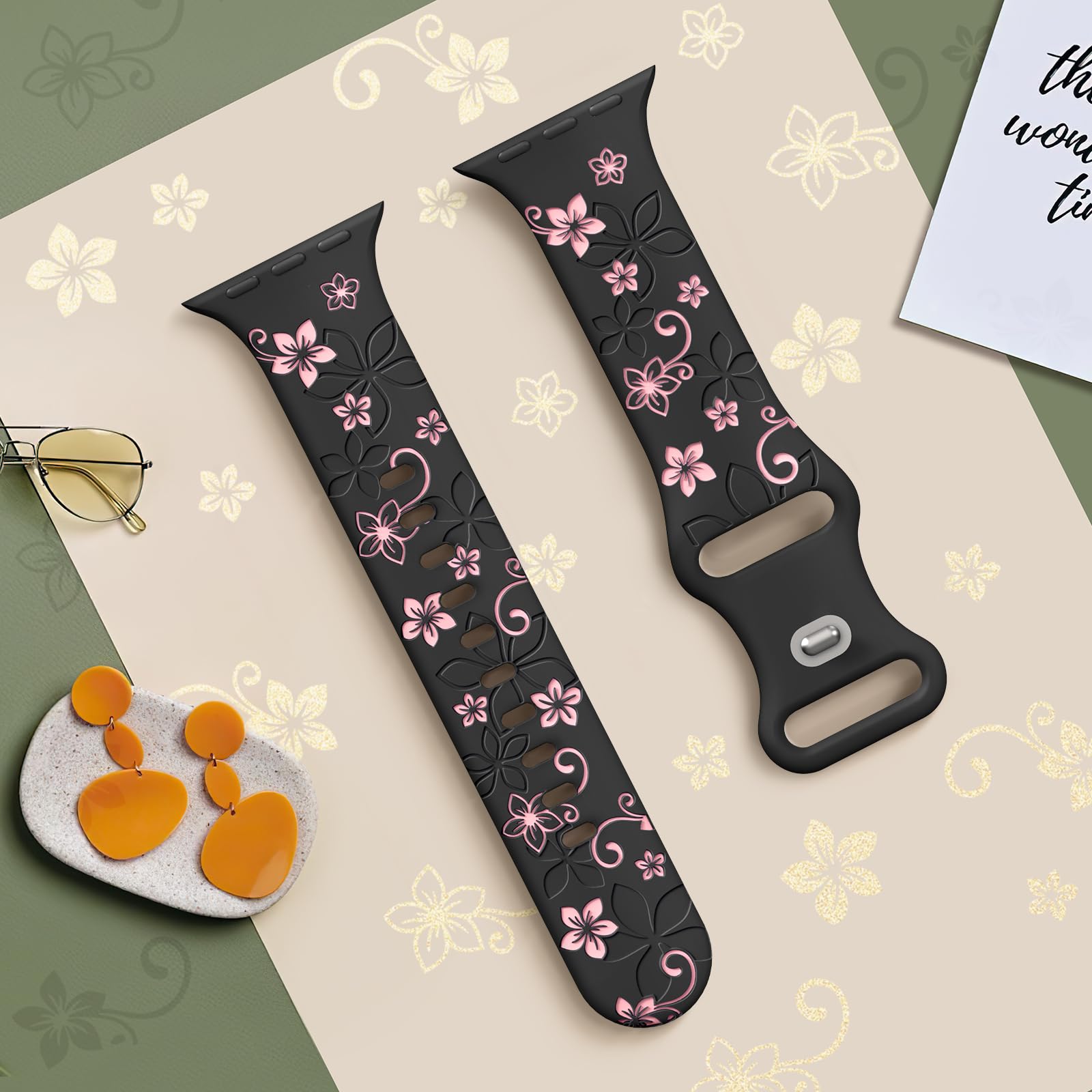 Bracelet en silicone gravé pou - 3D Printing Watch avis et prix