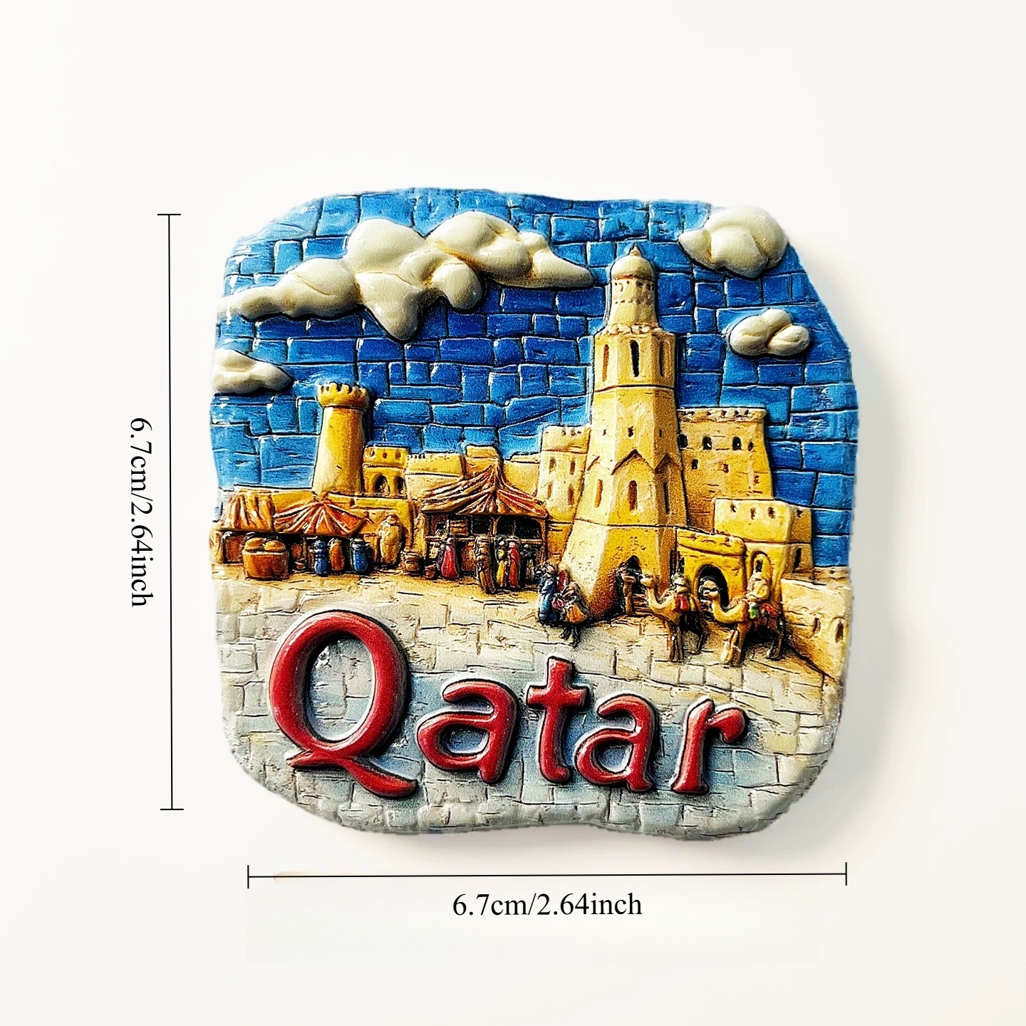 Aimants de réfrigérateur 3D du - 3D Printing Qatar avis et prix
