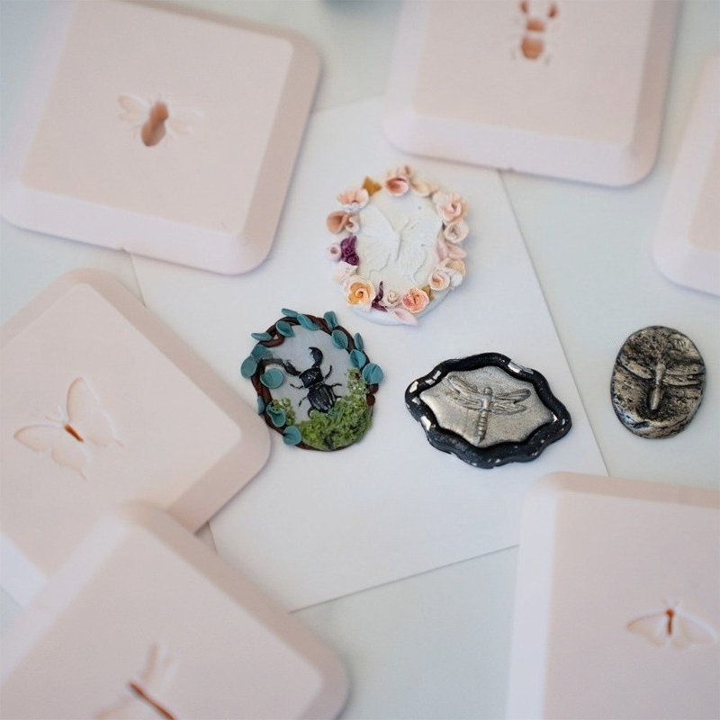 Moule à motif d'insectes 3D, s - 3D Printing Earrings avis et prix