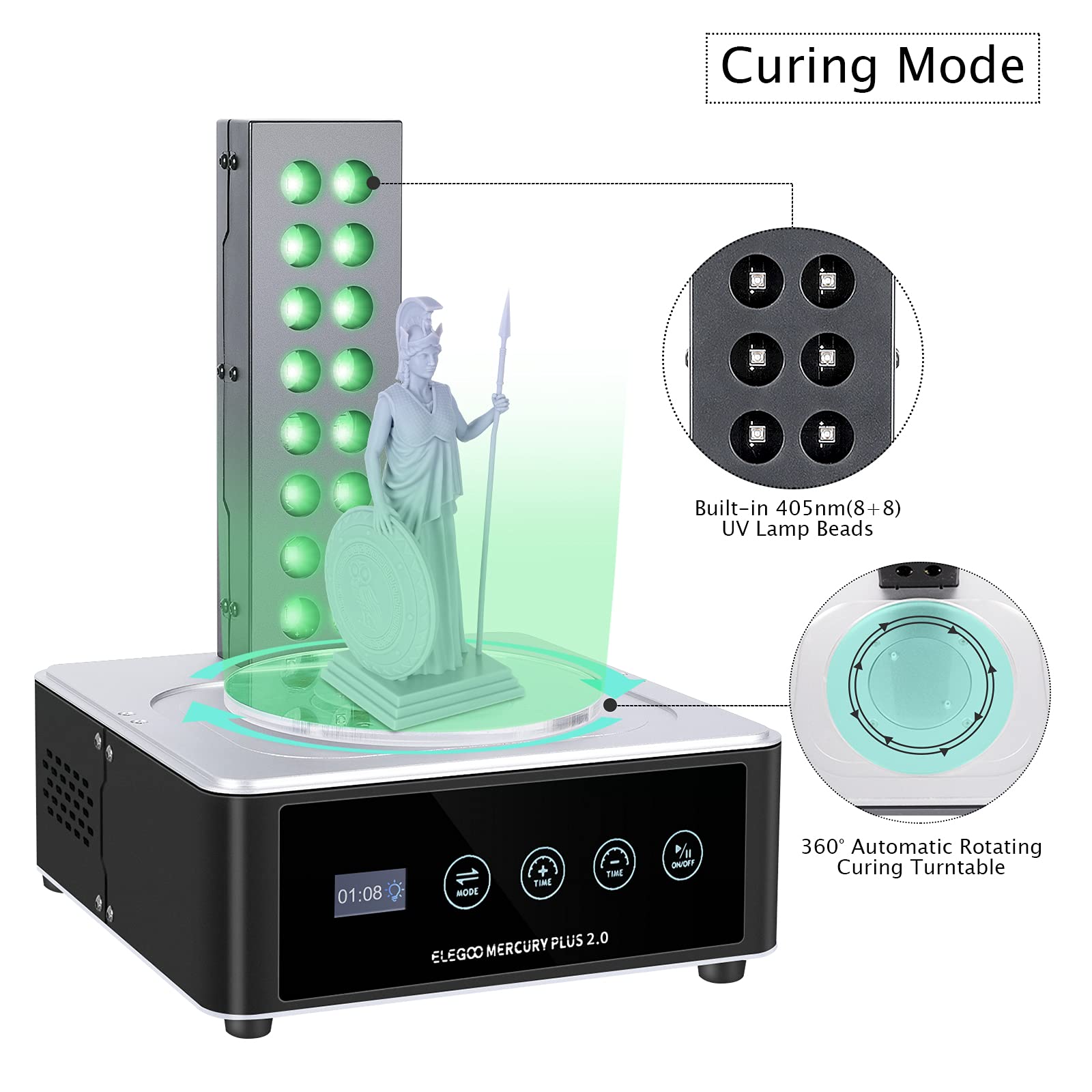 ELEGOO Plus 2.0 Station de lav - 3D Printing Machine avis et prix