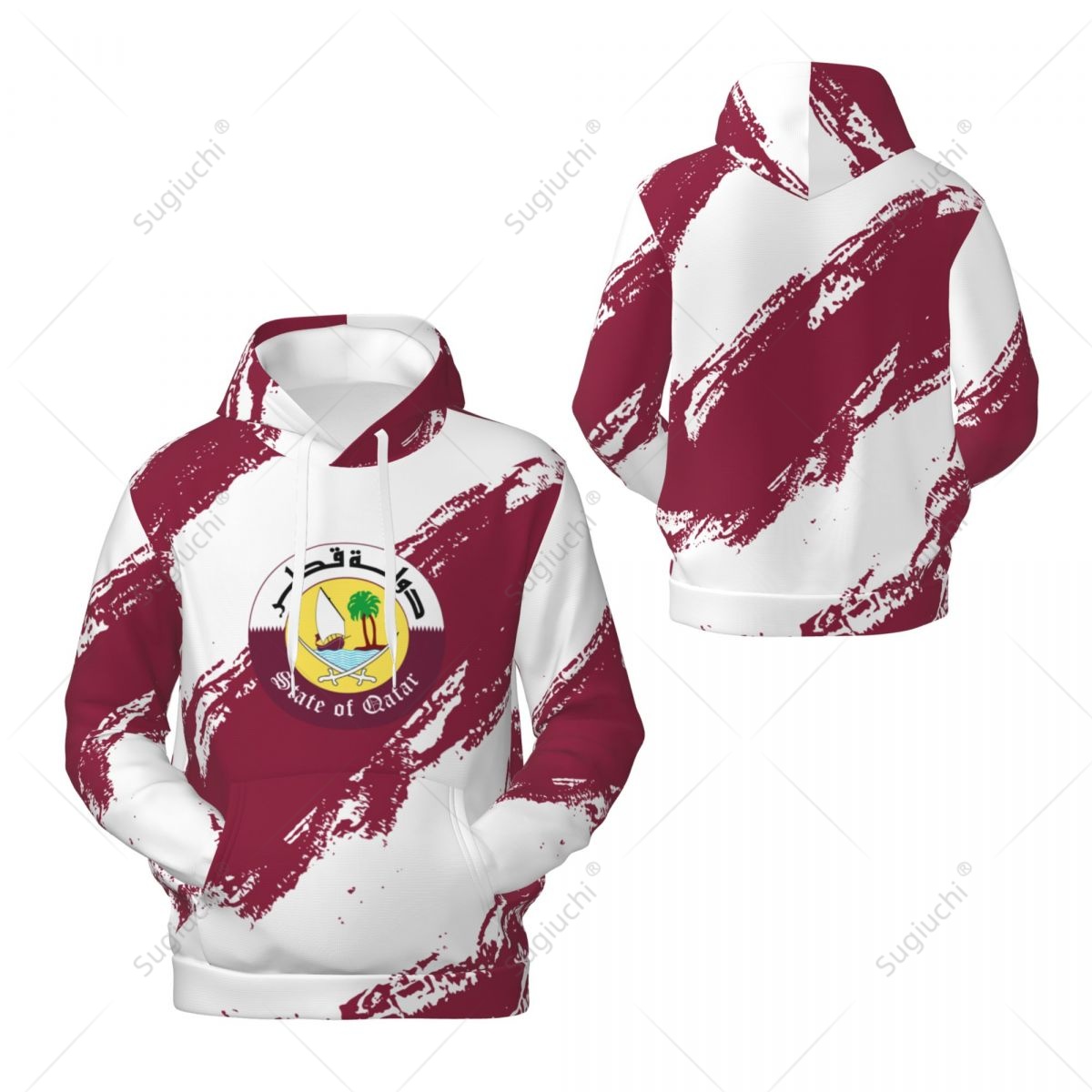 Sweat-shirt à capuche unisexe  - 3D Printing Qatar avis et prix