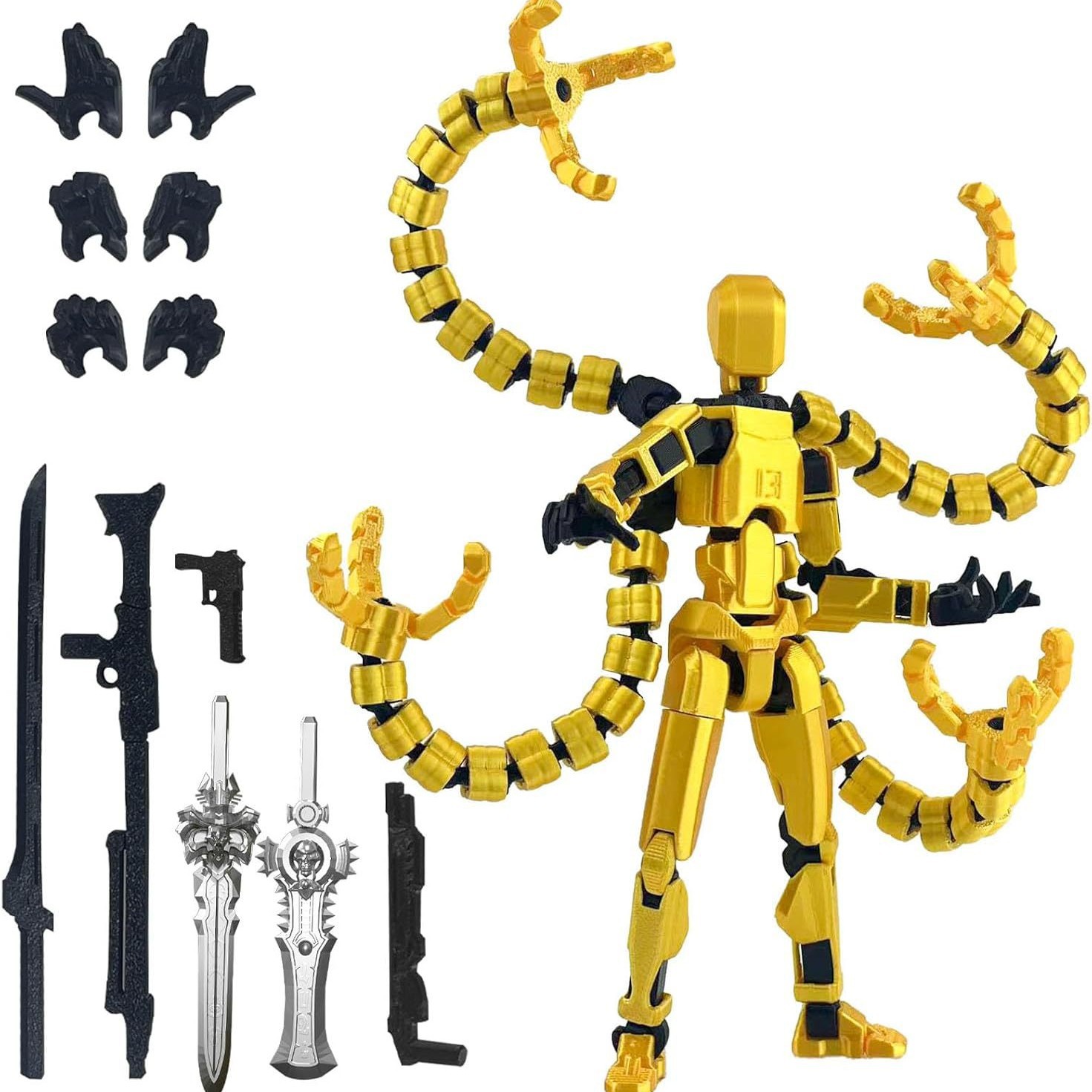 Figurine d'action T13 assemblé - 3D Printing Titanium avis et prix