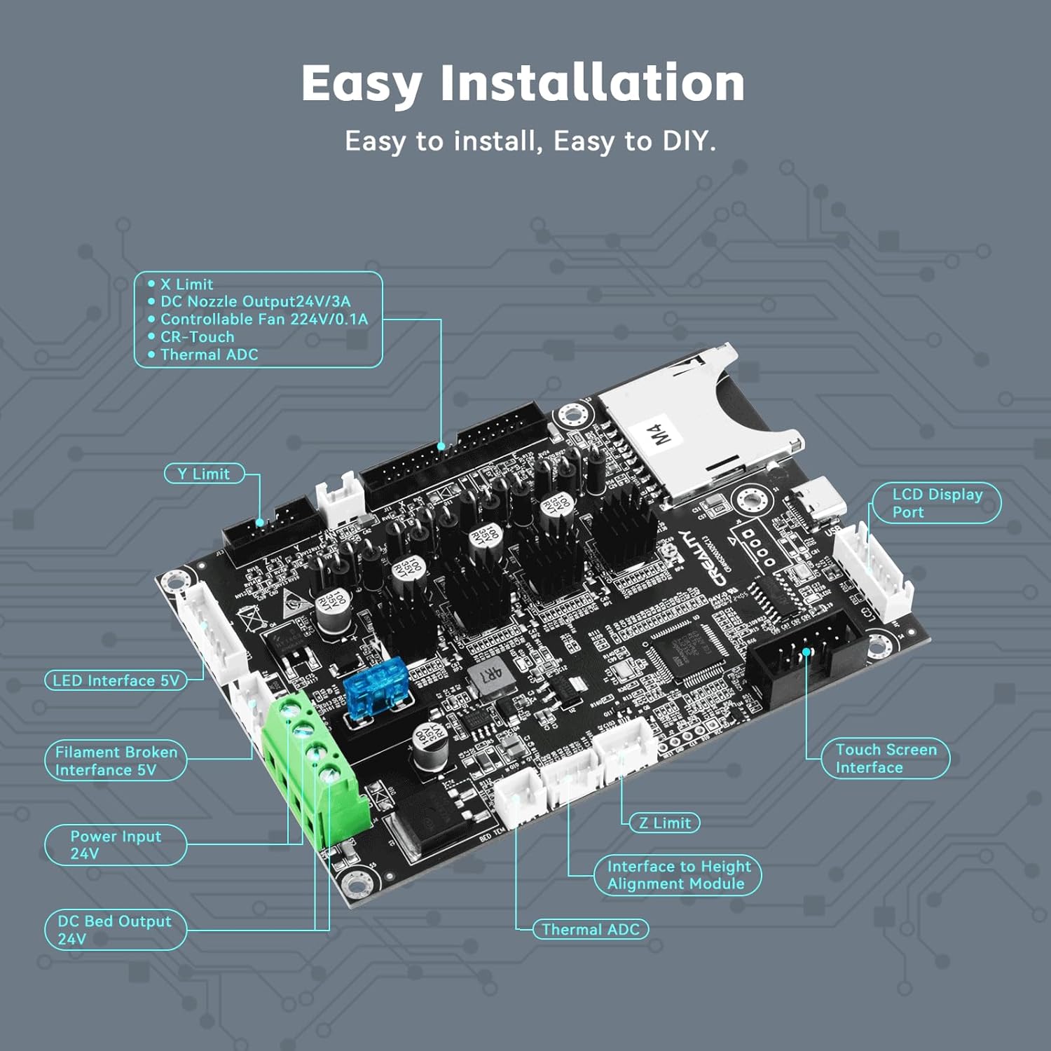CREALITY Ender 3 V3 SE carte m - Creality Printer Ender 3 V3 avis et prix