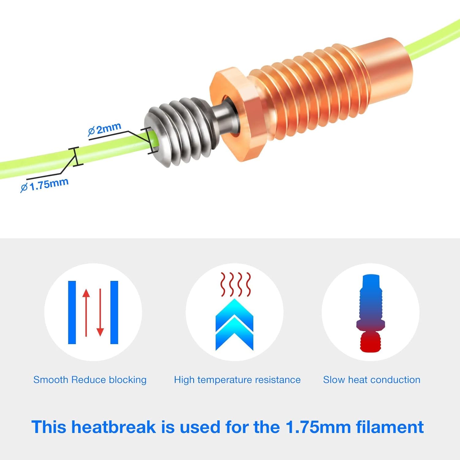 Buse de gorge bimétallique en  - 3D Printing Titanium avis et prix