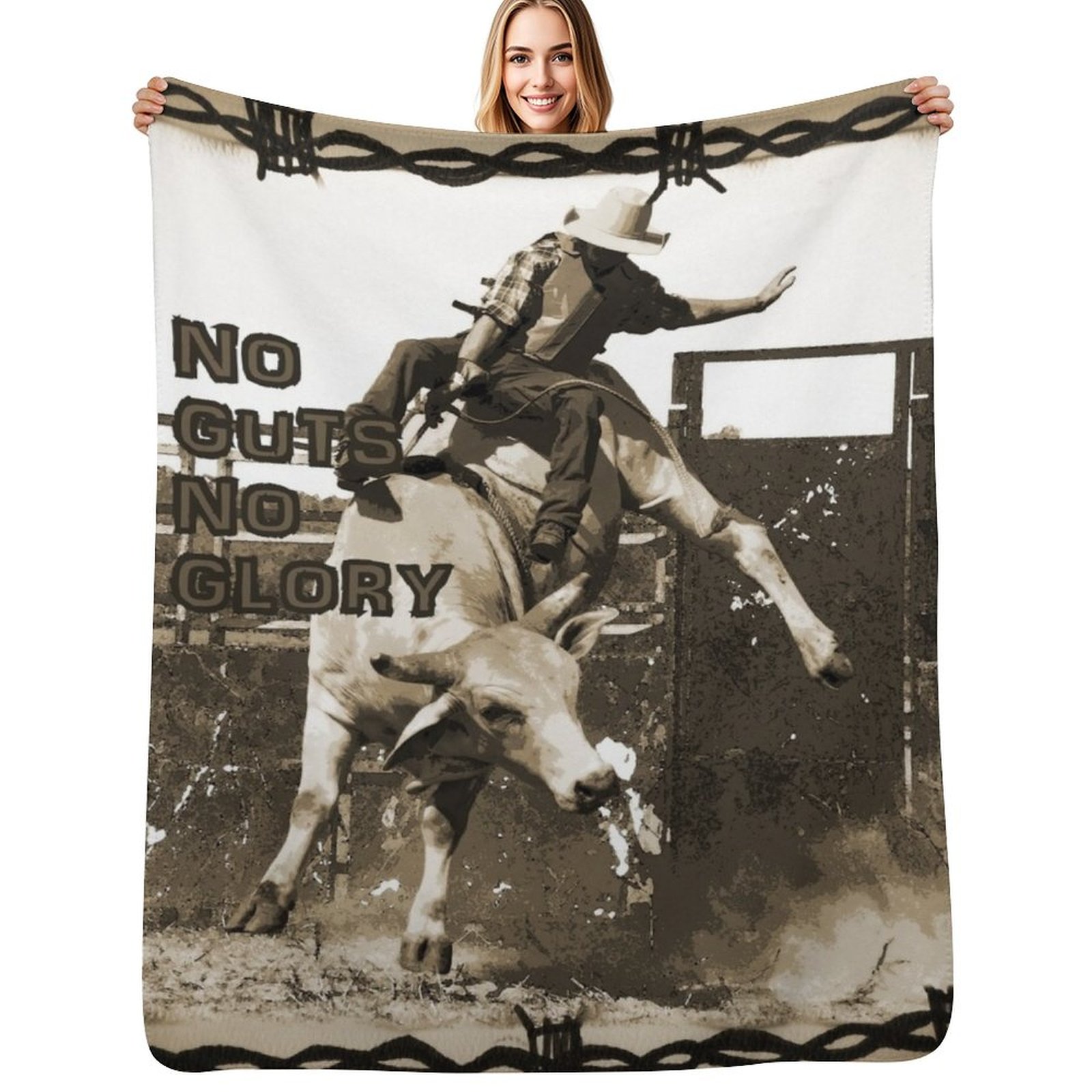 BULL RIDER, RODEO QUOTES ART A - 3D Printing Quote avis et prix