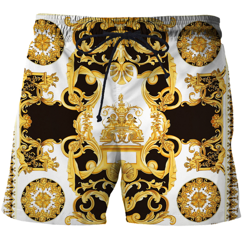 Shorts de plage imprimés léopa - 3D Printing Service avis et prix