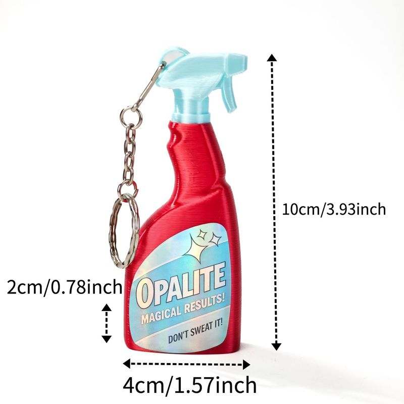 Porte-clés Bouteille de Nettoy - 3D Printing Result avis et prix